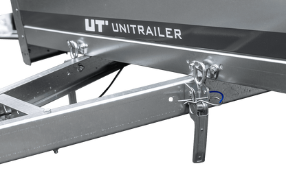 Remorque pour auto 230 x 125 cm Garden Trailer 230 KIPP