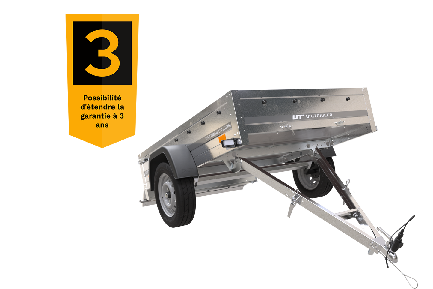 Remorque Garden Trailer 201 KIPP 200 x 125 cm