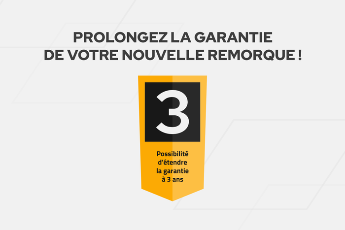 Remorque à essieu simple 264x150 UNITRAILER GARDEN 265 KIPP