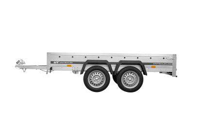 Remorque simple essieu Unitrailer GARDEN TRAILER 264 KIPP