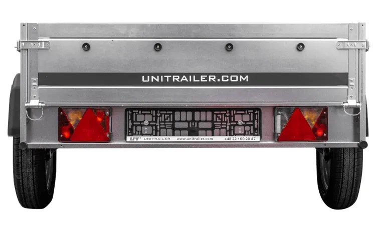 Remorque pour auto 230 x 125 cm Garden Trailer 230 KIPP