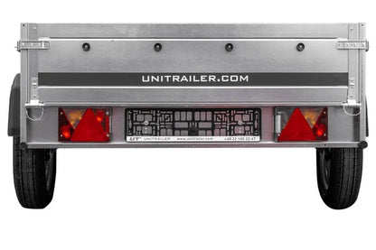Remorque pour auto 230 x 125 cm Garden Trailer 230 KIPP