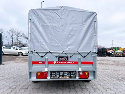 Remorque voiture à deux essieux avec bâche  300-750 kg – Image 7